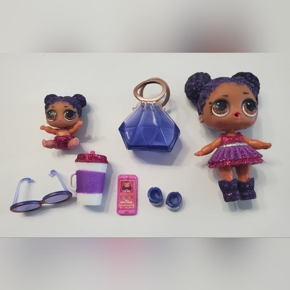lol Surprise -Glitterati Series- Purple Queen Set -Ulra Rare ❤️💜